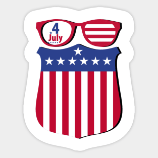 Happy independence day Sticker